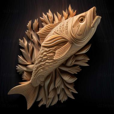3D модель Комета рыба рыба (STL)